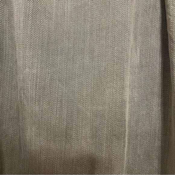 Anthropologie Olive Green and Bronze Sequin Button Down Shirt Size 8 - Picture 14 of 16